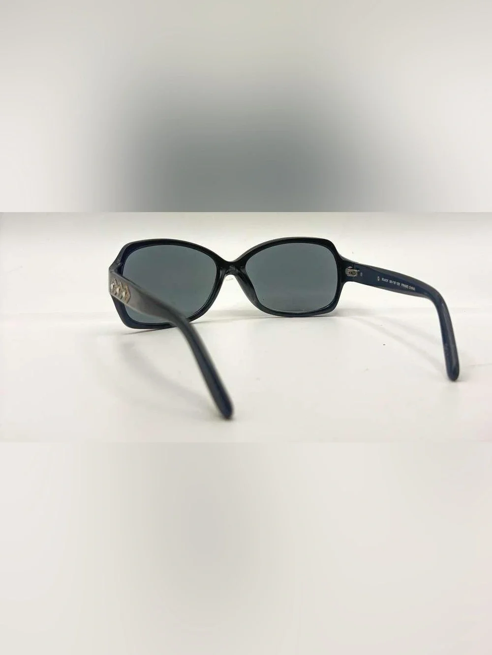 Kirkland Signature Cortese Black Oval Sunglasses Frames Only